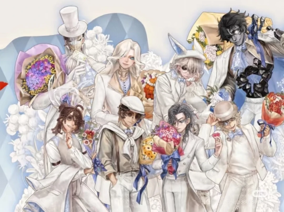 【第五人格】白色情人节系列吧唧徽章卡片代拆