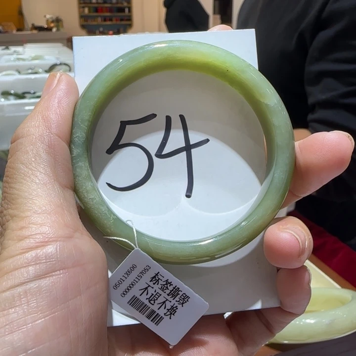 和田玉未镶嵌手镯727