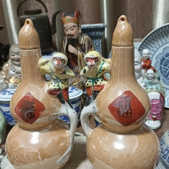 陶摆件青花陶瓷摆件青花陶瓷摆件粉彩