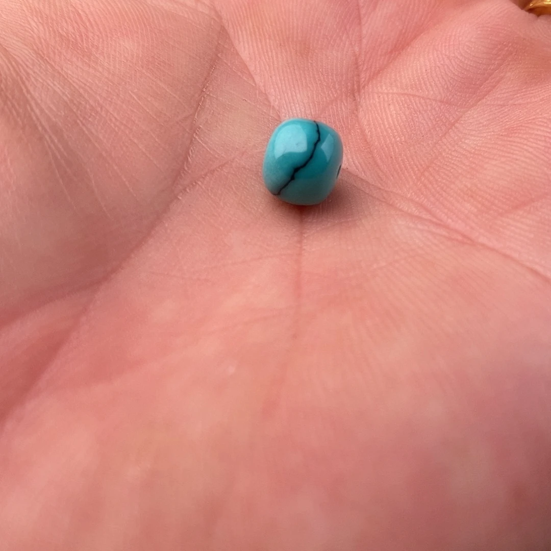 绿松石未镶嵌藏扣