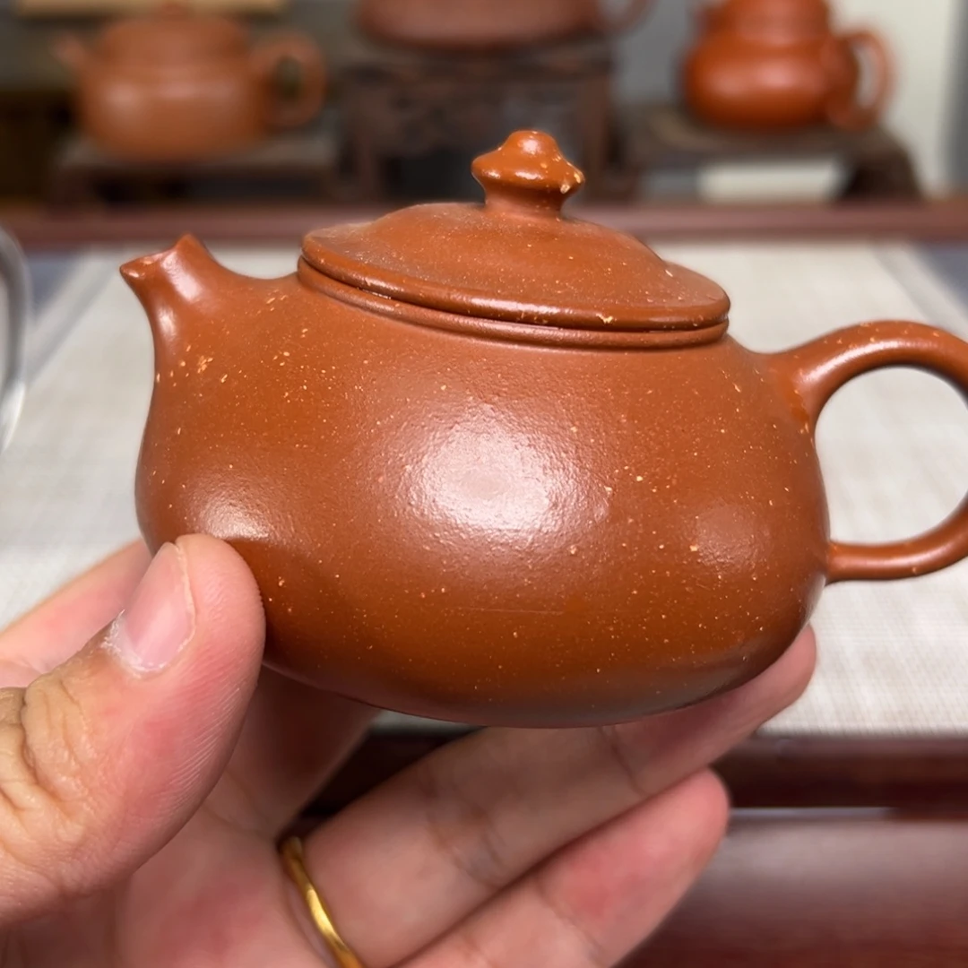 壶紫砂微瑕茶壶款