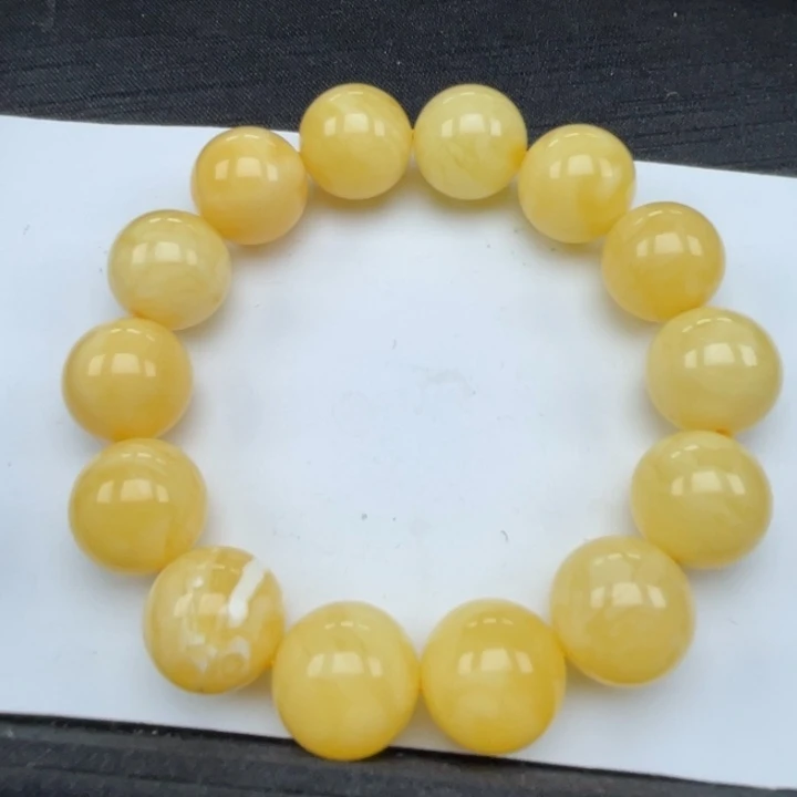 裸石蜜蜡未镶嵌蜜蜡16➕手串