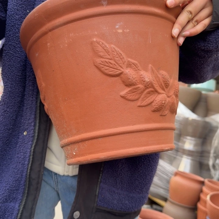 小****紫砂花盆口30高25宜兴紫砂