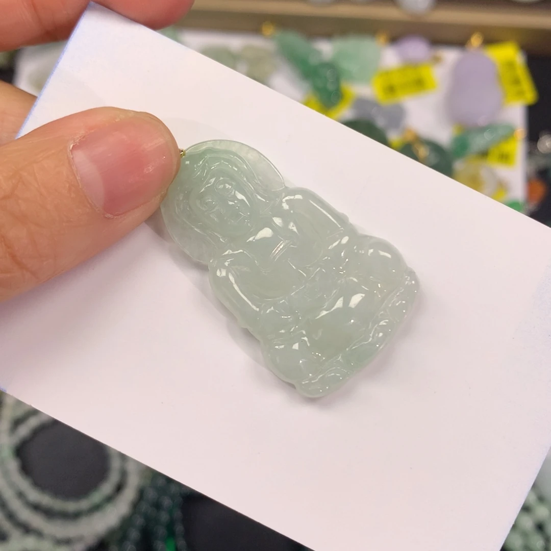 翡翠裸石纯天然a货翡翠