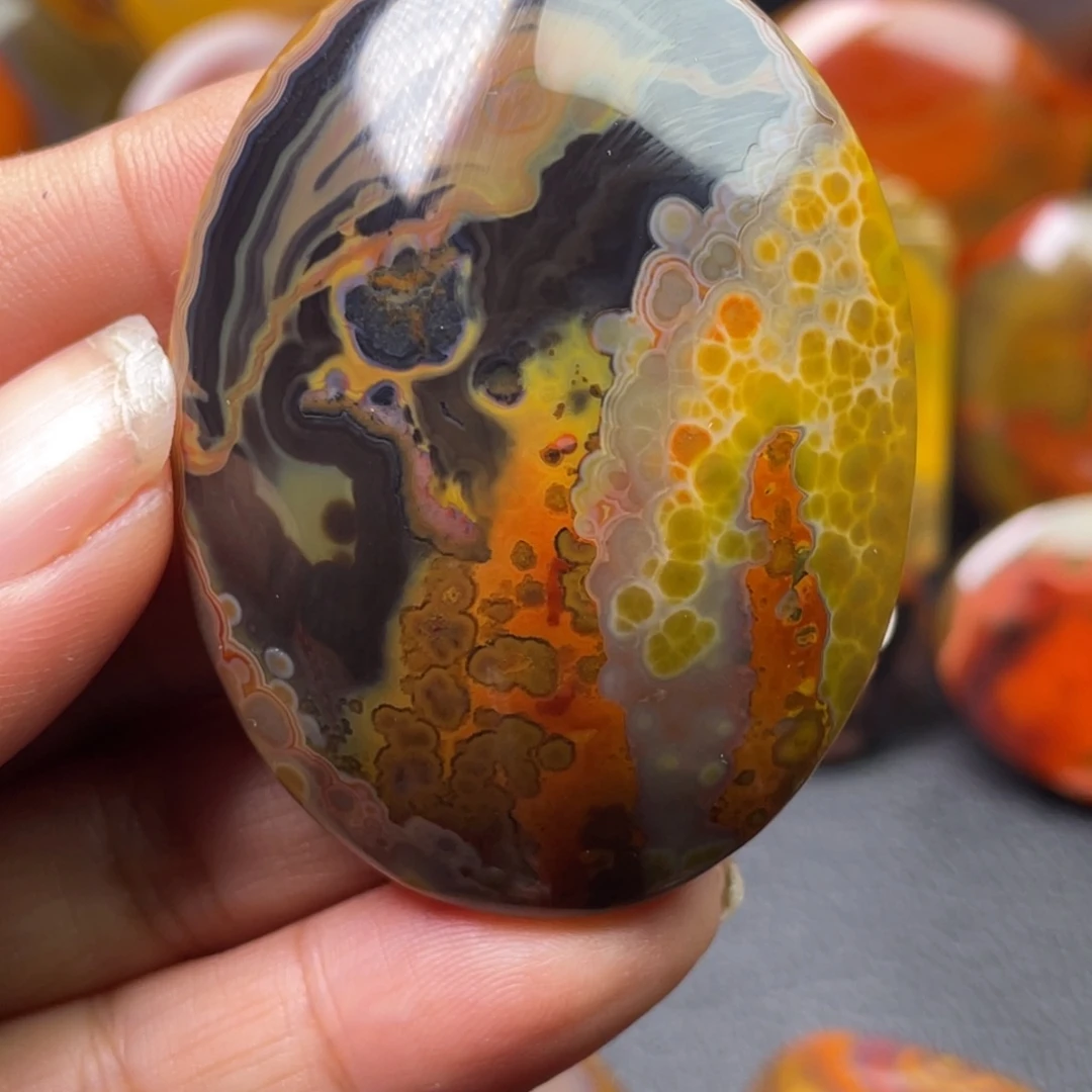 财***郎玛瑙/玉髓未镶嵌手链