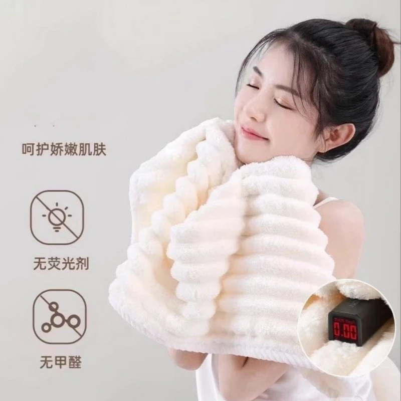 【主播补贴 拍五送一】成人毛巾洗脸家用吸水速干不易掉毛加厚面巾