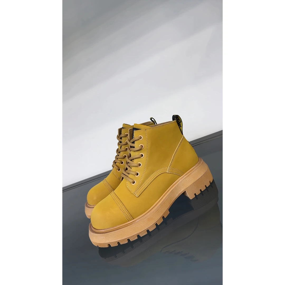 品牌原单牛皮靴子【皮里】【清仓】【A1-B1】——35-8811