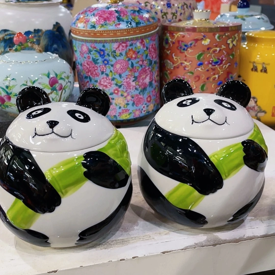 【闪购商品】罐陶瓷茶叶罐密封罐