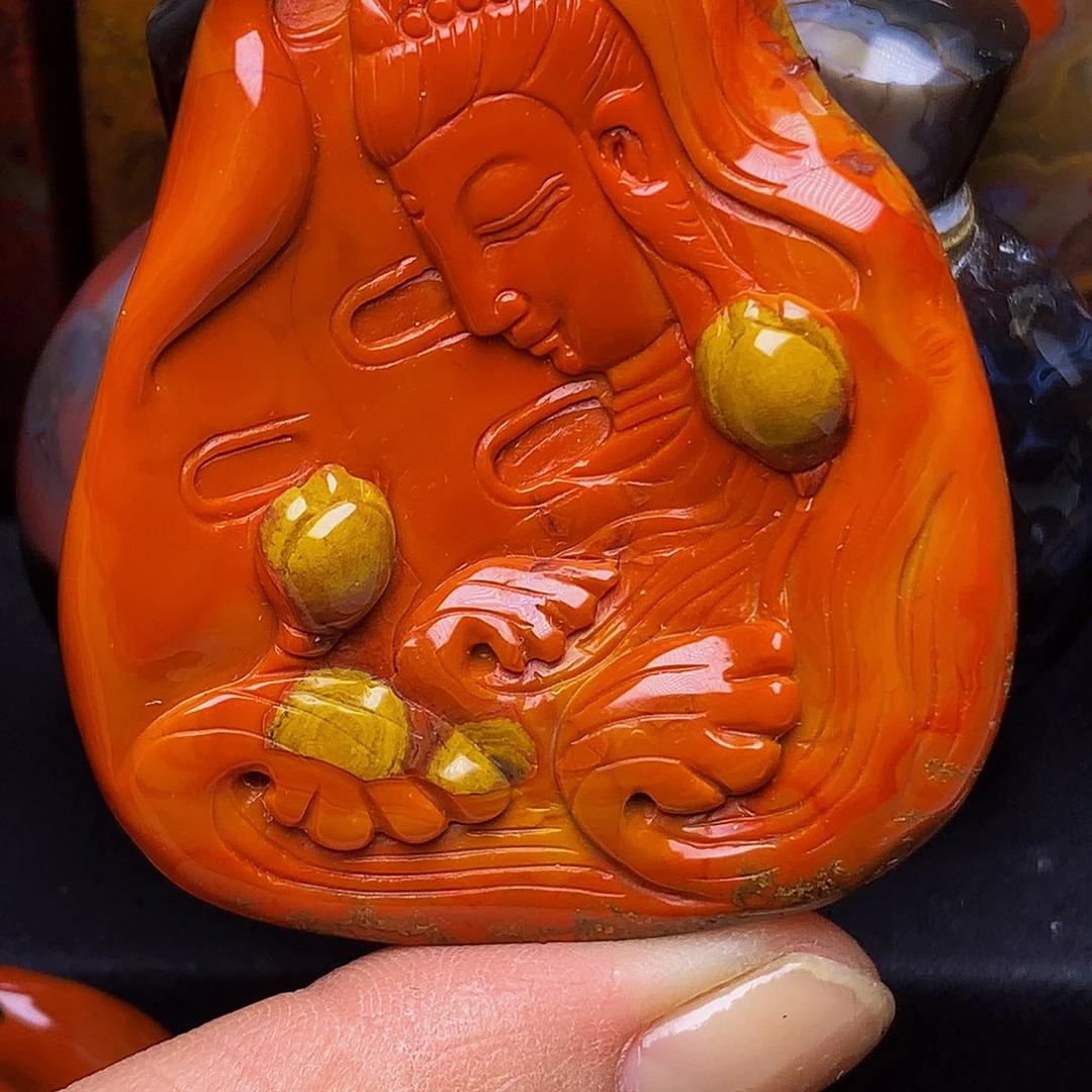 未镶嵌颈饰玛瑙/玉髓温****3