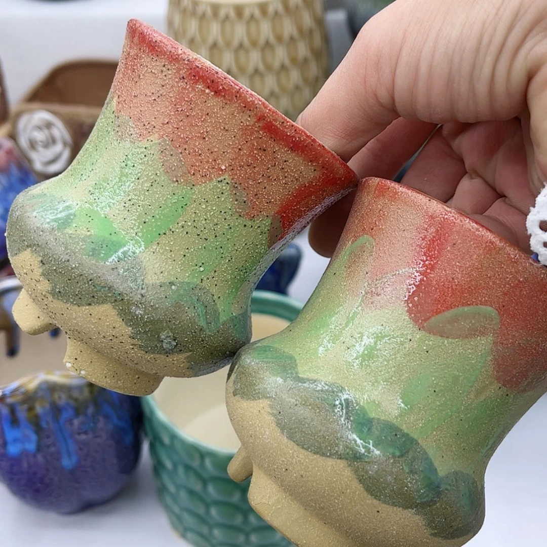 【闪购商品】陶瓷多肉绿植陶瓷花盆