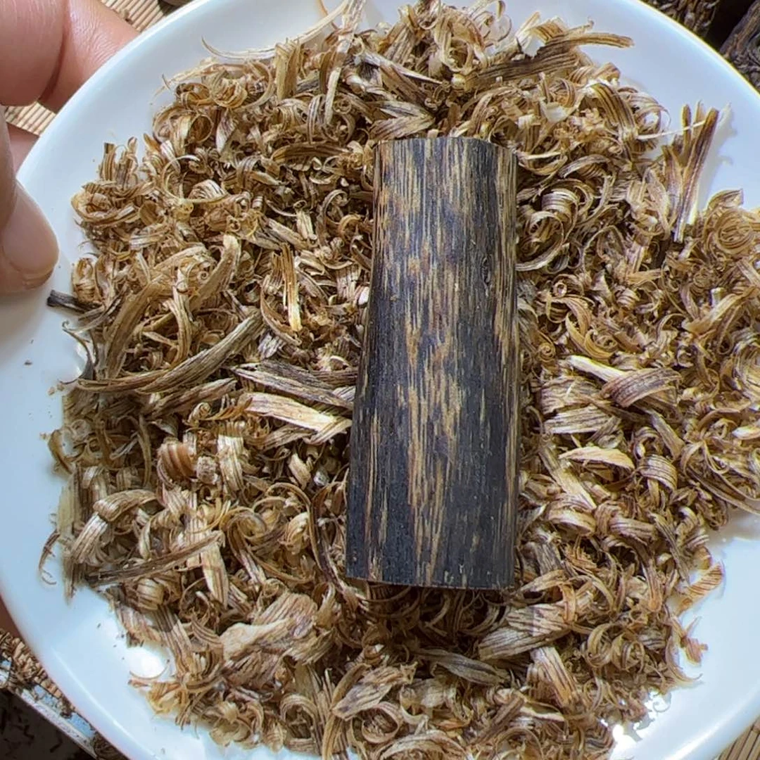 沉香沉香碎屑绿棋素牌10克+