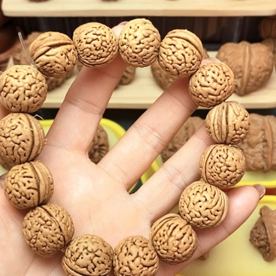 【闪购商品】文玩核桃把件苹果手串