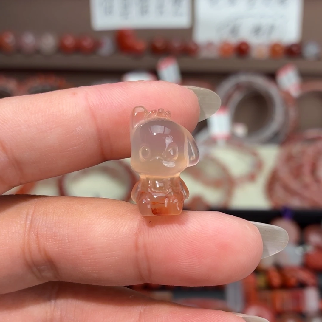 南红玛瑙未镶嵌川料拉布布