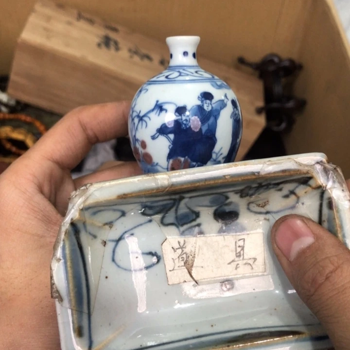陶瓷孤品单件车里拍