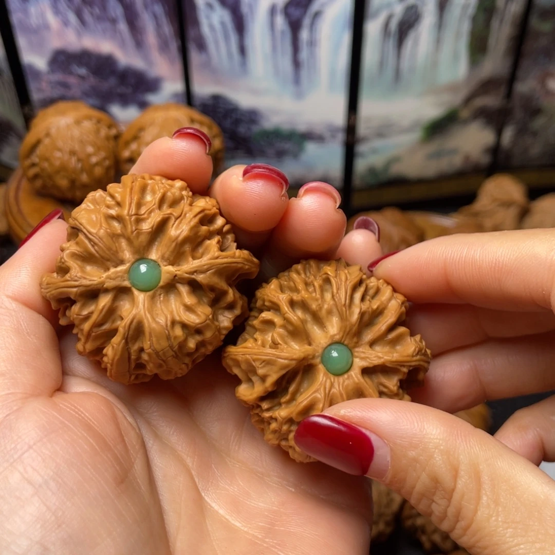 把件文玩核桃44全品苹果园