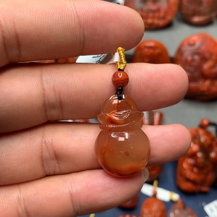 吊坠(不含链)未镶嵌南红玛瑙