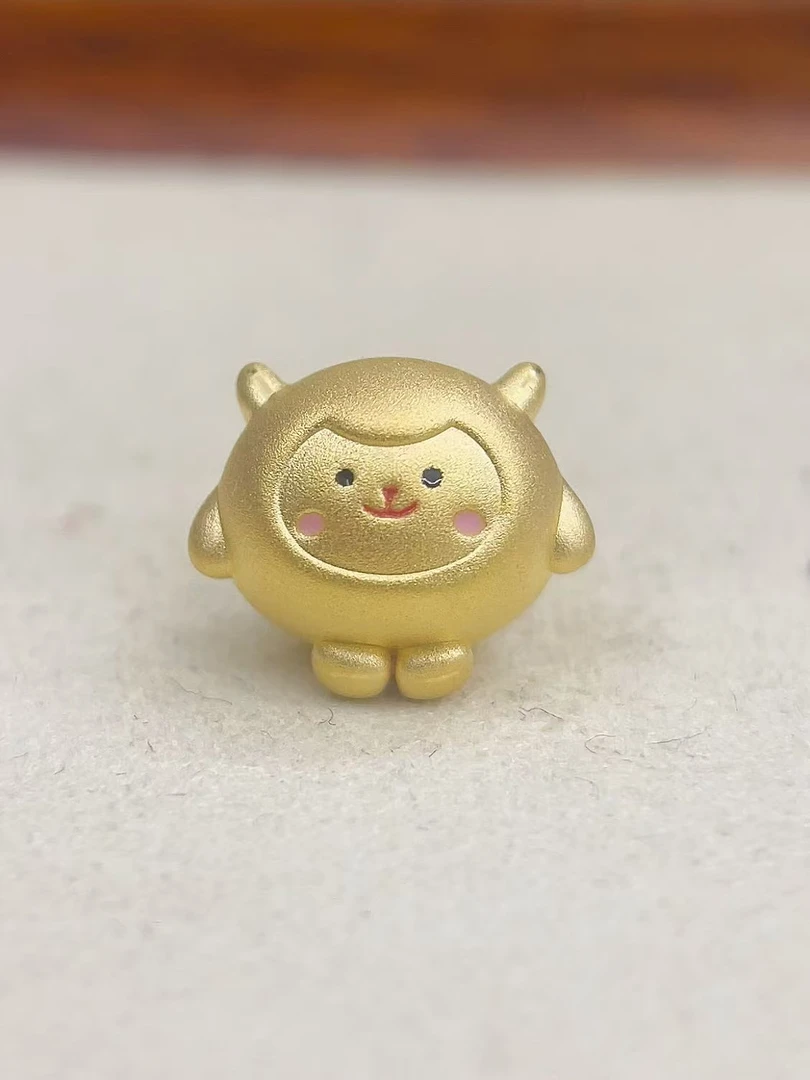 黄金足金999懒洋洋蛋仔DP1926-01170