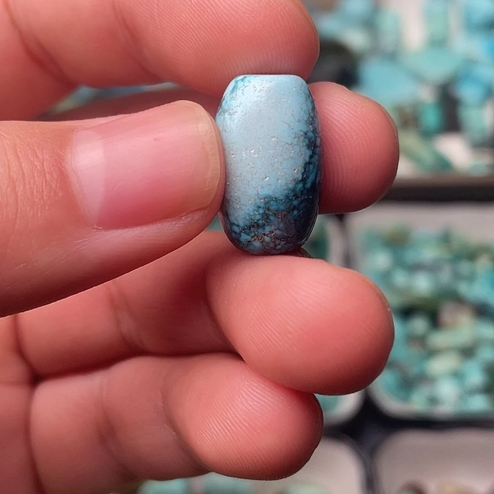 绿松石未镶嵌吊坠