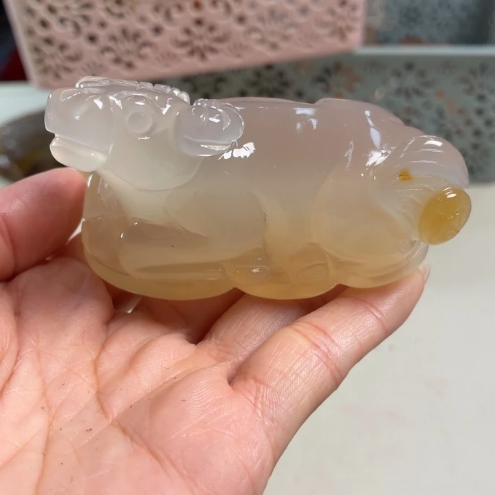 玛瑙/玉髓未镶嵌吊坠(不含链)