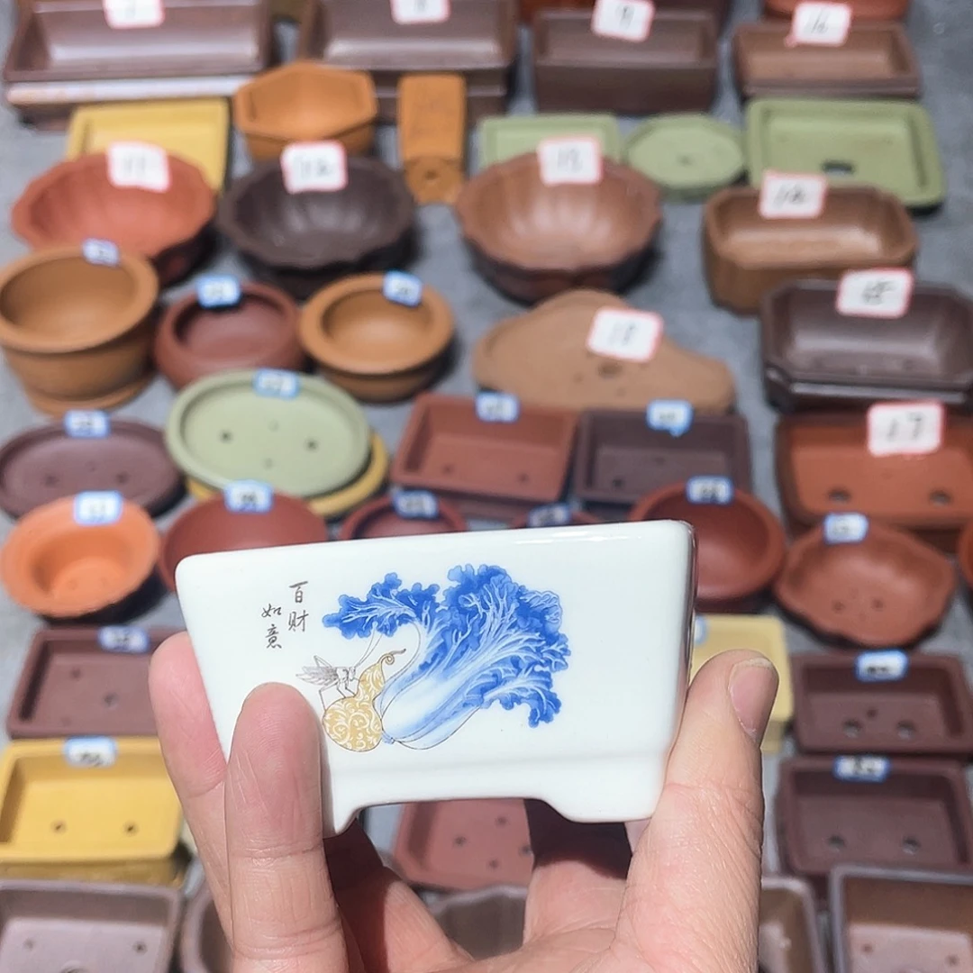 紫砂紫砂小盆7.5*3.5