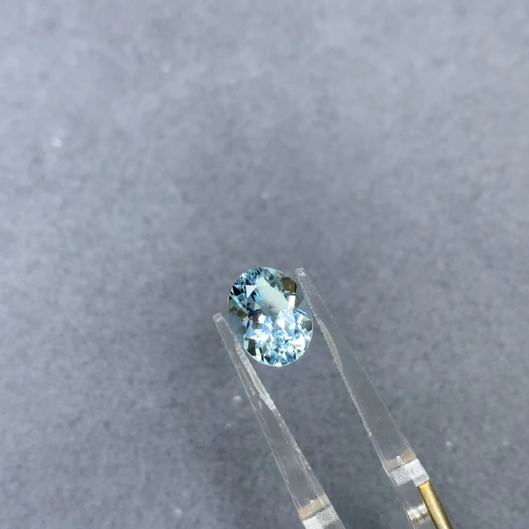 海蓝宝石裸石未镶嵌2.58ct圣玛利亚