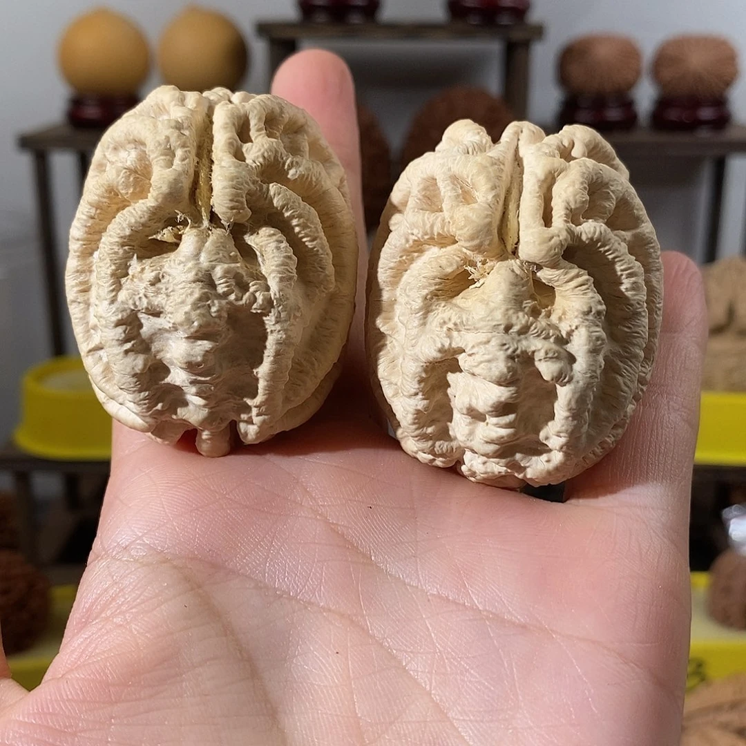 把件文玩核桃国*鬼脸42