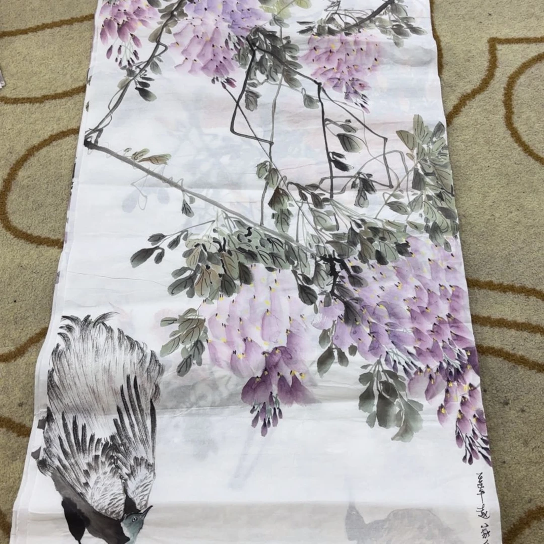 国画赵家爱老师三尺刘