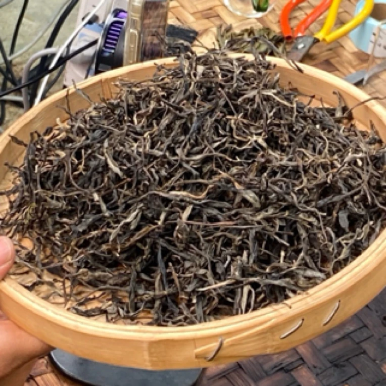 *2021年【香竹林.春.混采.小份】晒青茶【生散茶】-6月19日【08】