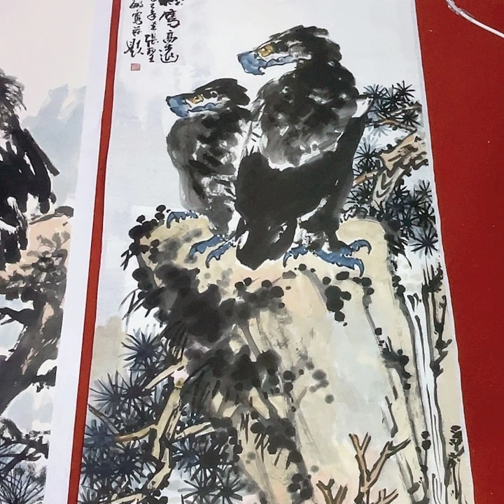 国画张圣敏先生纯手绘作品