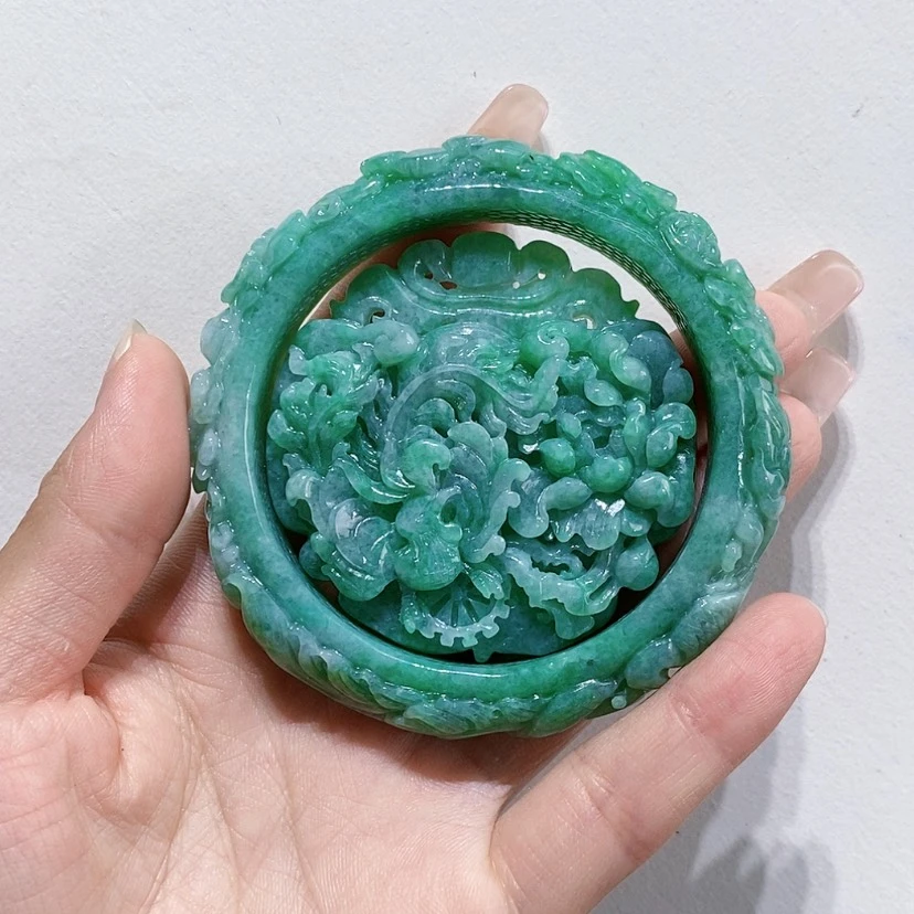 【闪购商品】翡翠手镯未镶嵌57-59