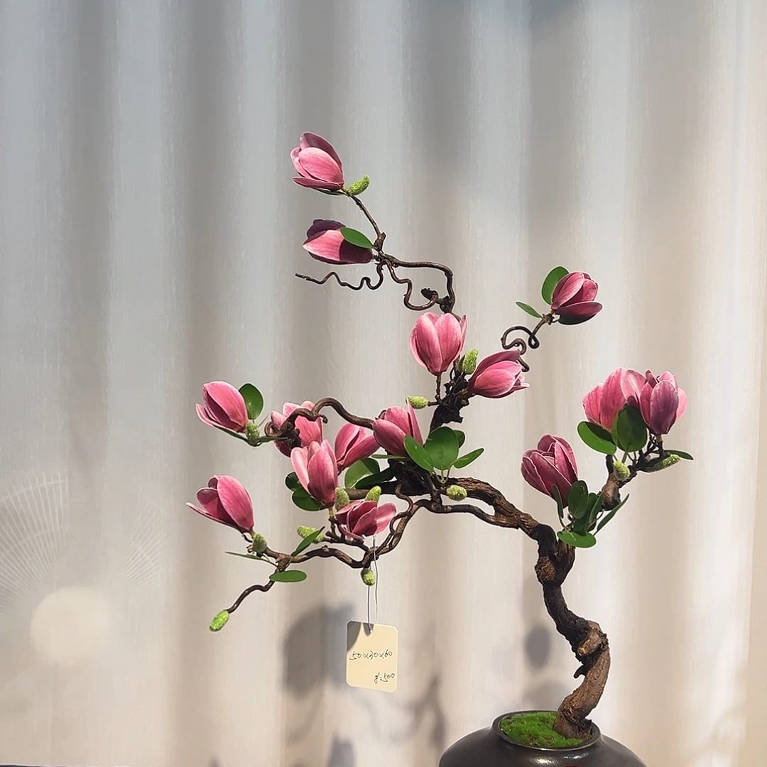 有机玻璃仿真花真根一物一拍
