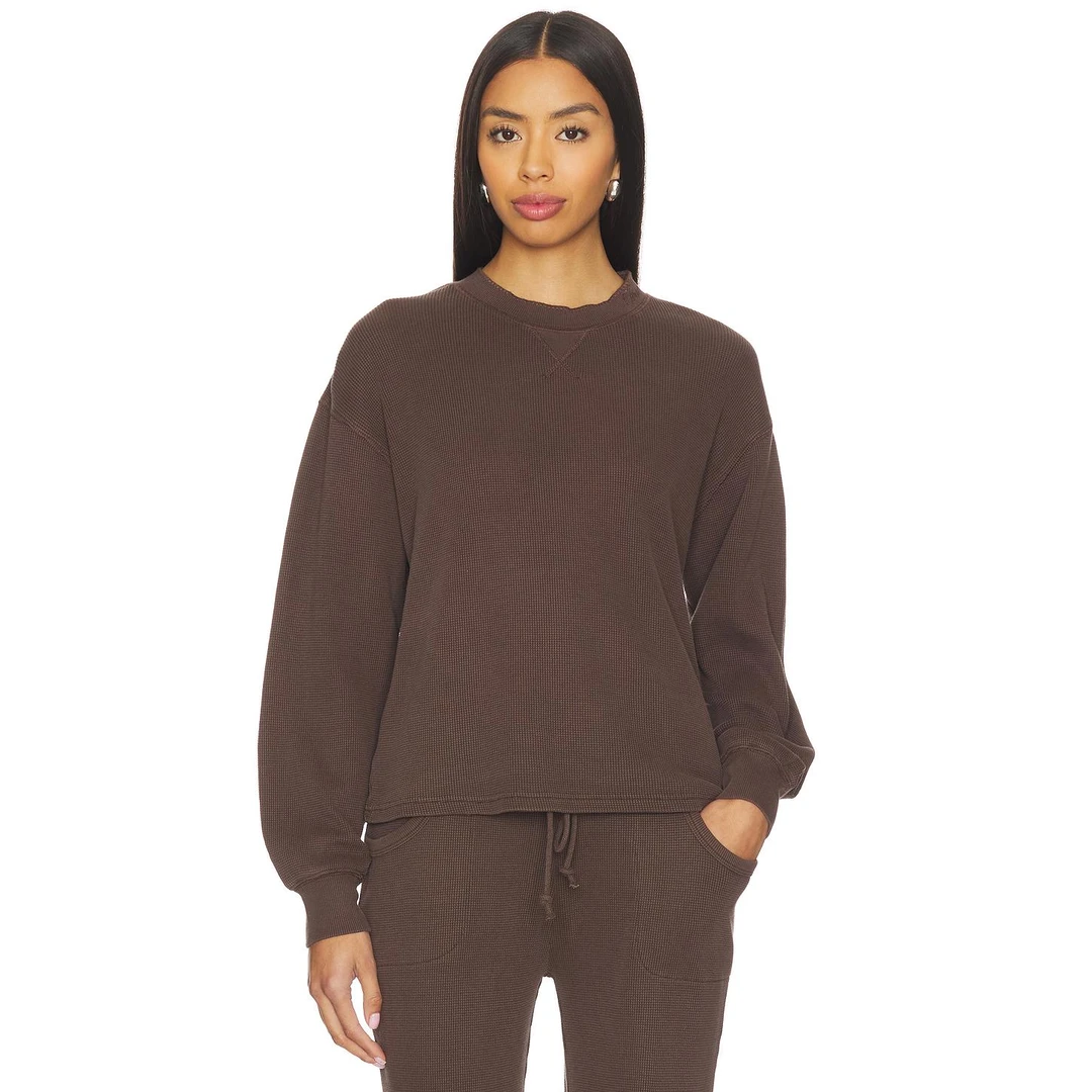 FRANKIES BIKINIS NOAH THERMAL 衬衫 棕色