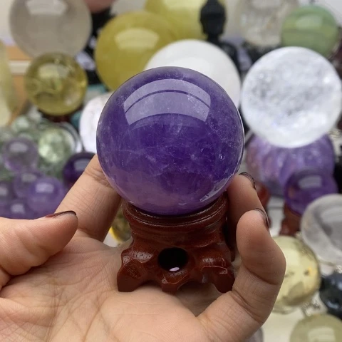 水晶珠宝半成品未镶嵌乐*呵水晶9号