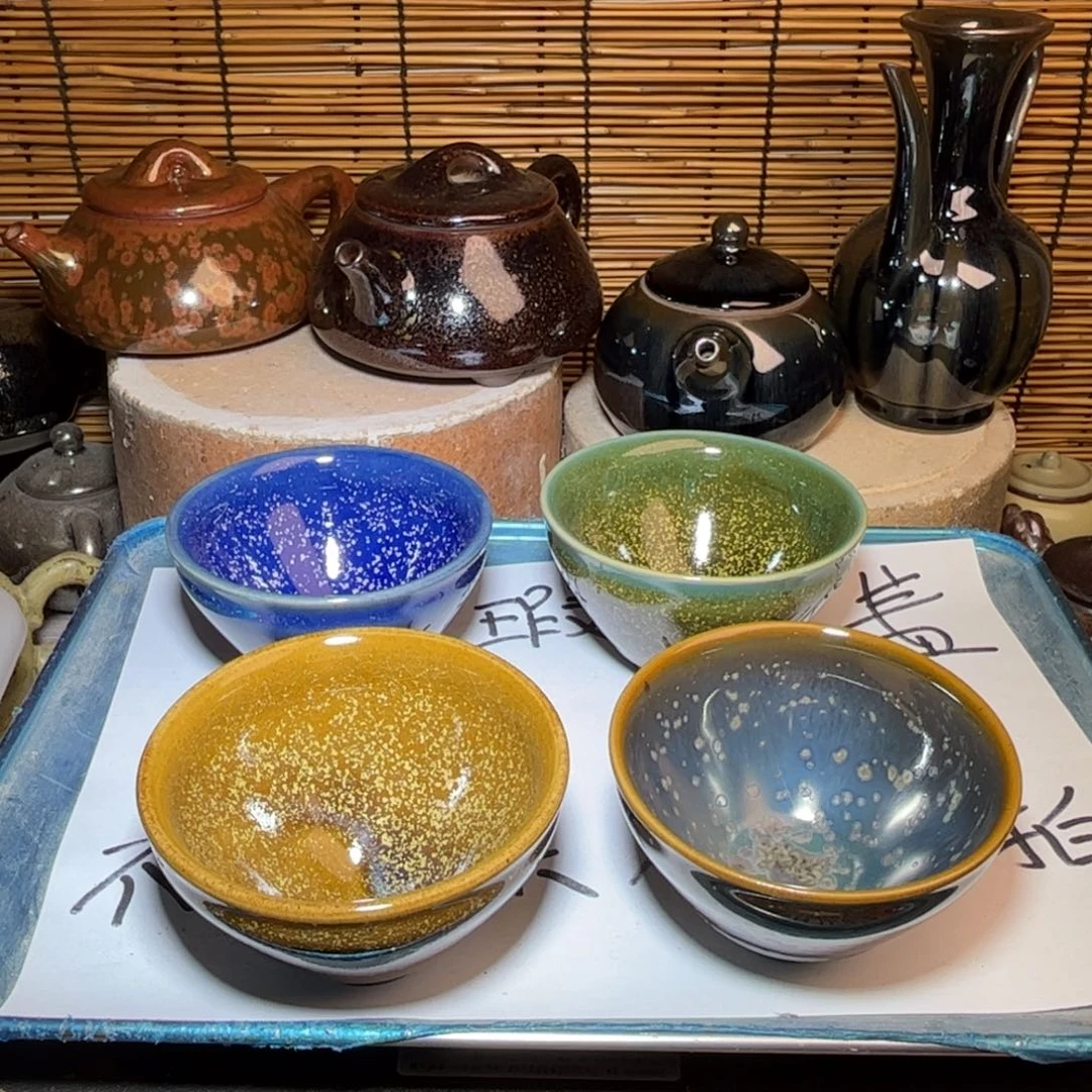 茶盏建窑建盏 微瑕作品
