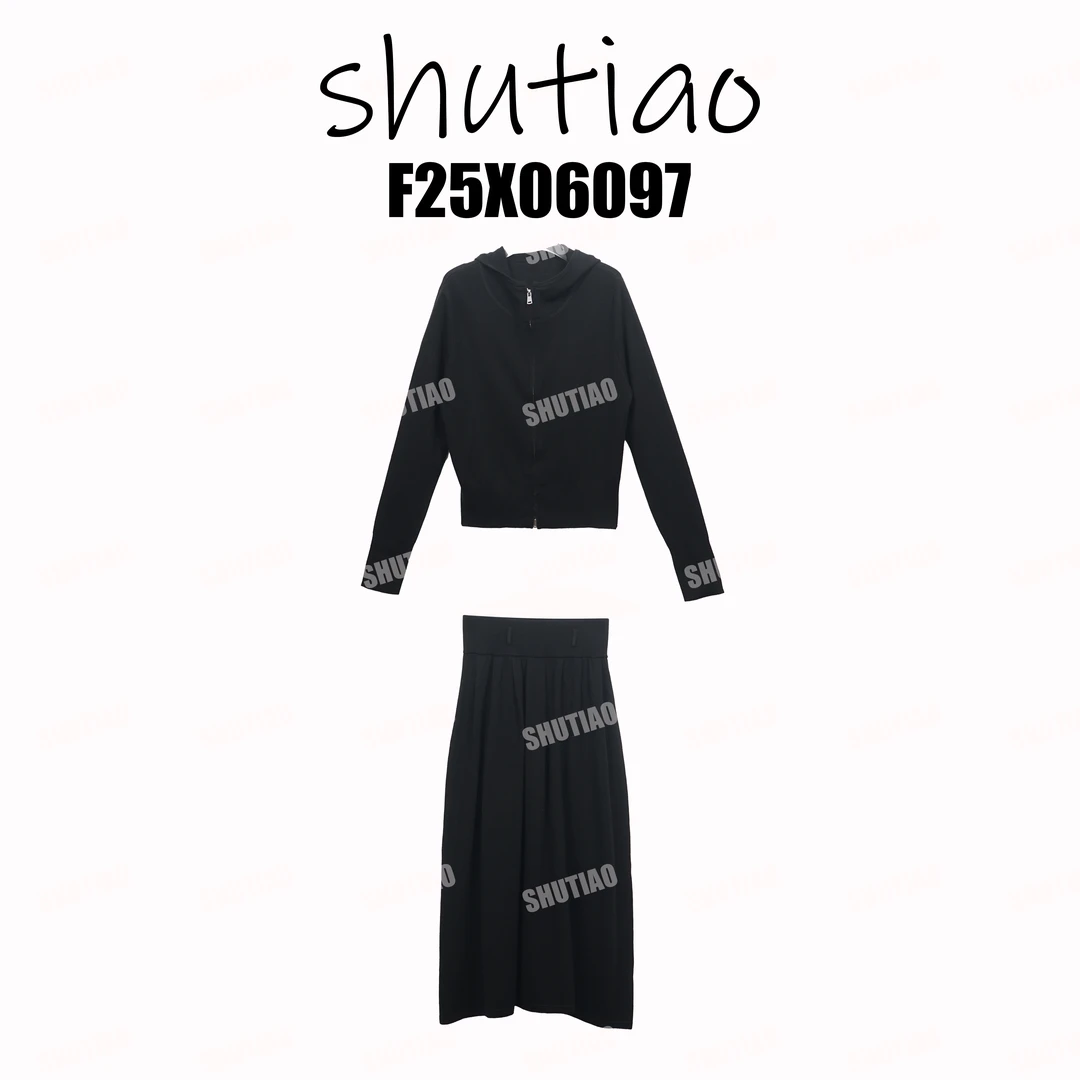 【SHUTIAO】2025秋冬：新款小众设计款套装F25X06097