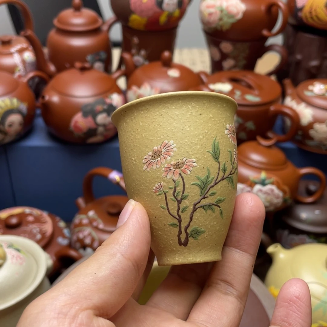 茶杯紫砂紫砂主人杯50cc