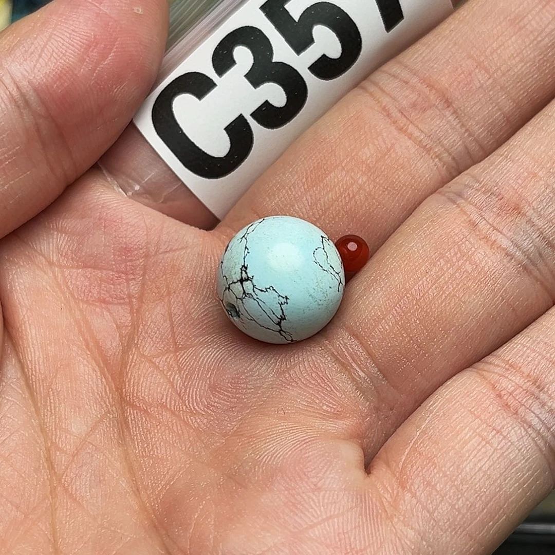 南红玛瑙配饰未镶嵌卡14.7