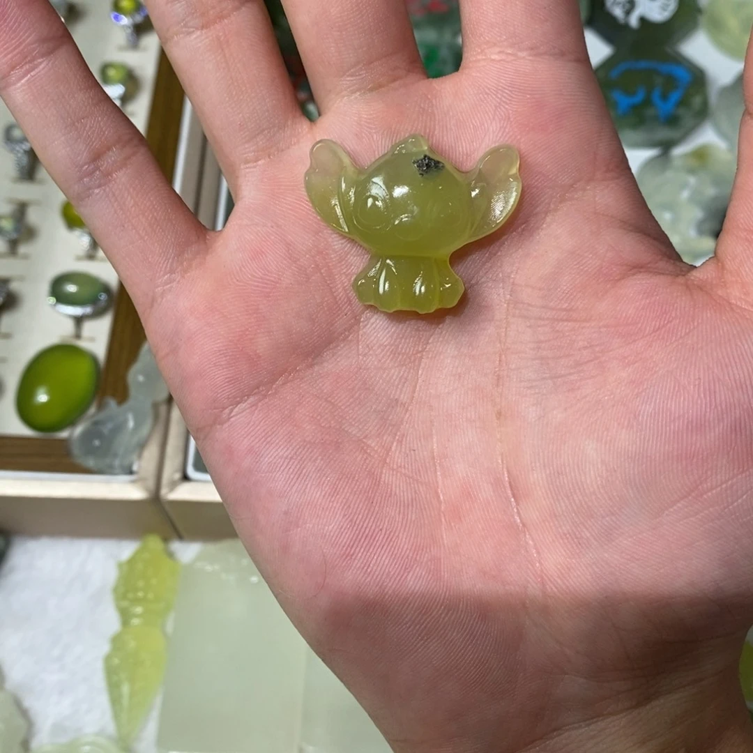 未镶嵌岫玉吊坠(不含链)