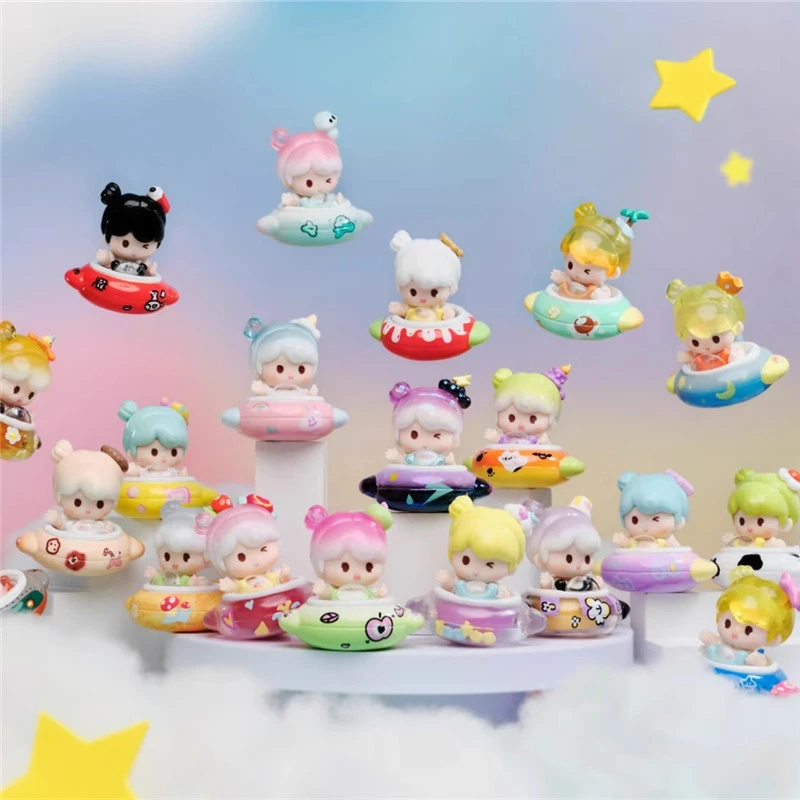 满满【拆盒】YOYO左右-万YO引力系列mini萌粒(许愿)潮玩盲盒代拆