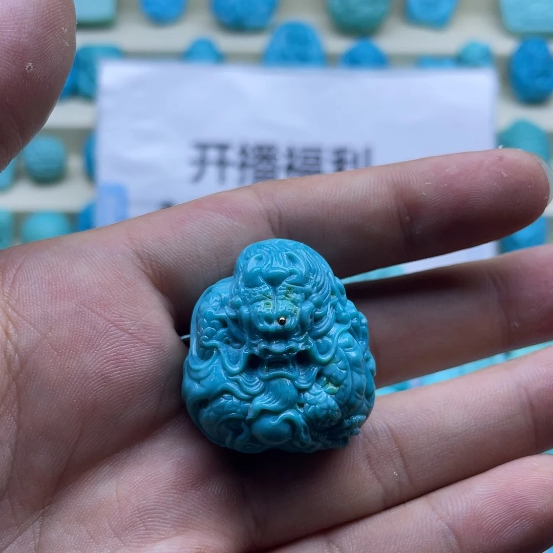 未镶嵌绿松石珠宝奇石