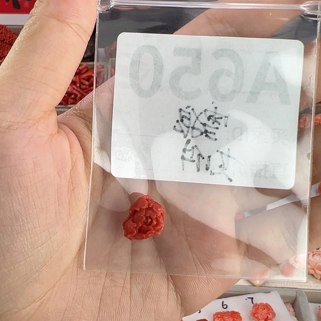 雪***狼银S925momo牡丹花