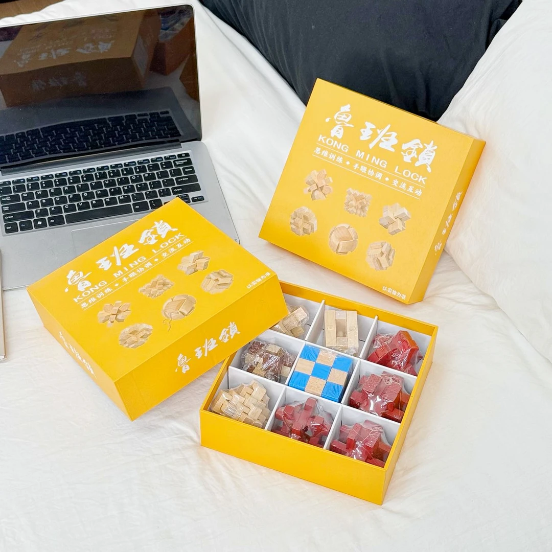 彩色鲁班锁15713