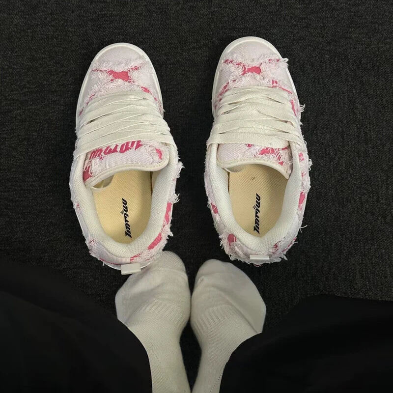 Tinmuu天牧闪电面包鞋厚底增高板鞋保暖帆布鞋潮鞋男鞋爆款鞋子