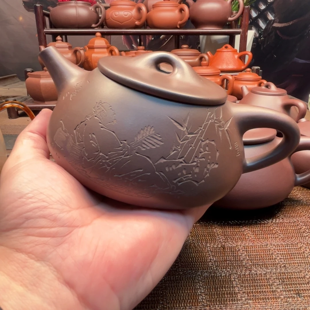 紫砂茶壶原矿紫砂