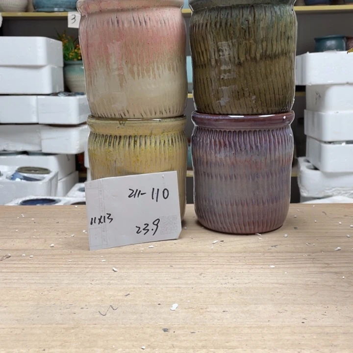 紫砂花盆多肉花盆微瑕110