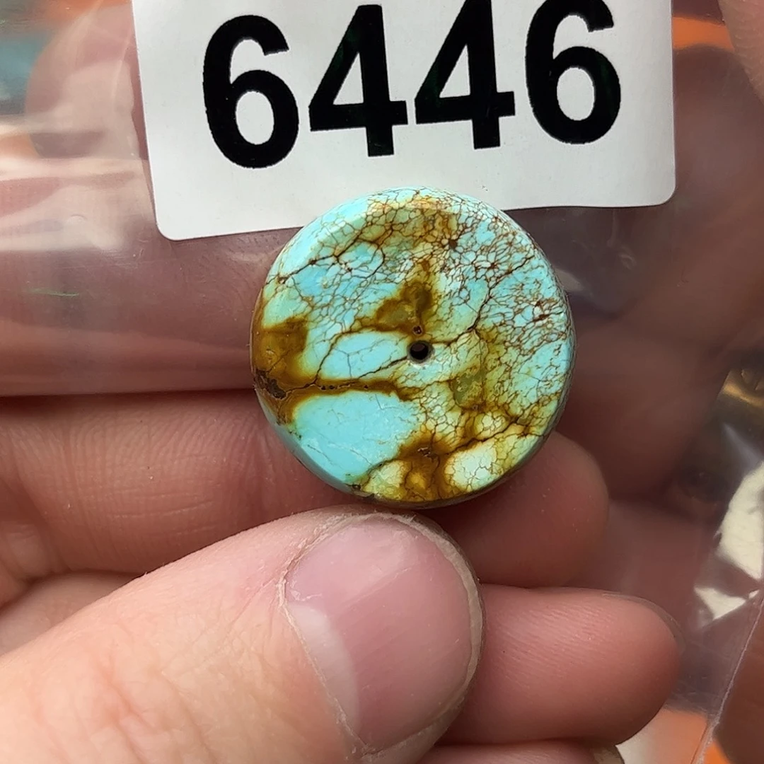 绿松石未镶嵌颈饰