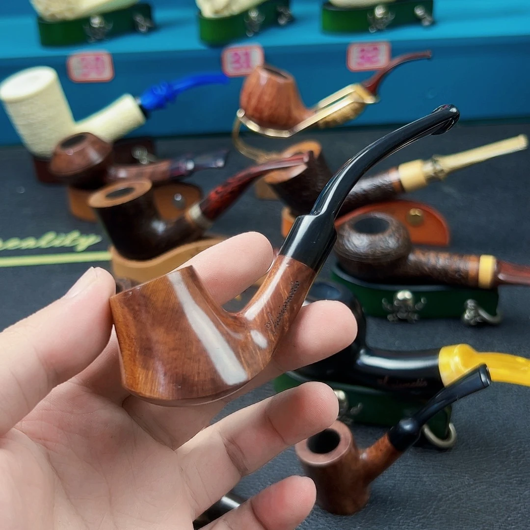 大***白意大利石楠木烟斗