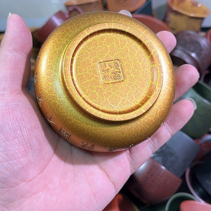 茶杯紫砂全手工紫砂主人杯