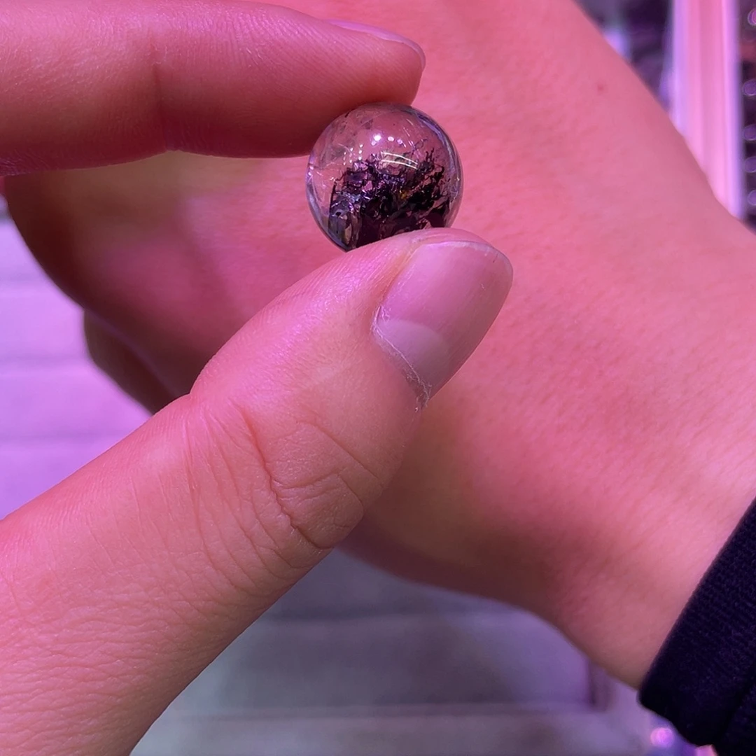 水晶珠宝半成品未镶嵌账****…打孔，不退不换