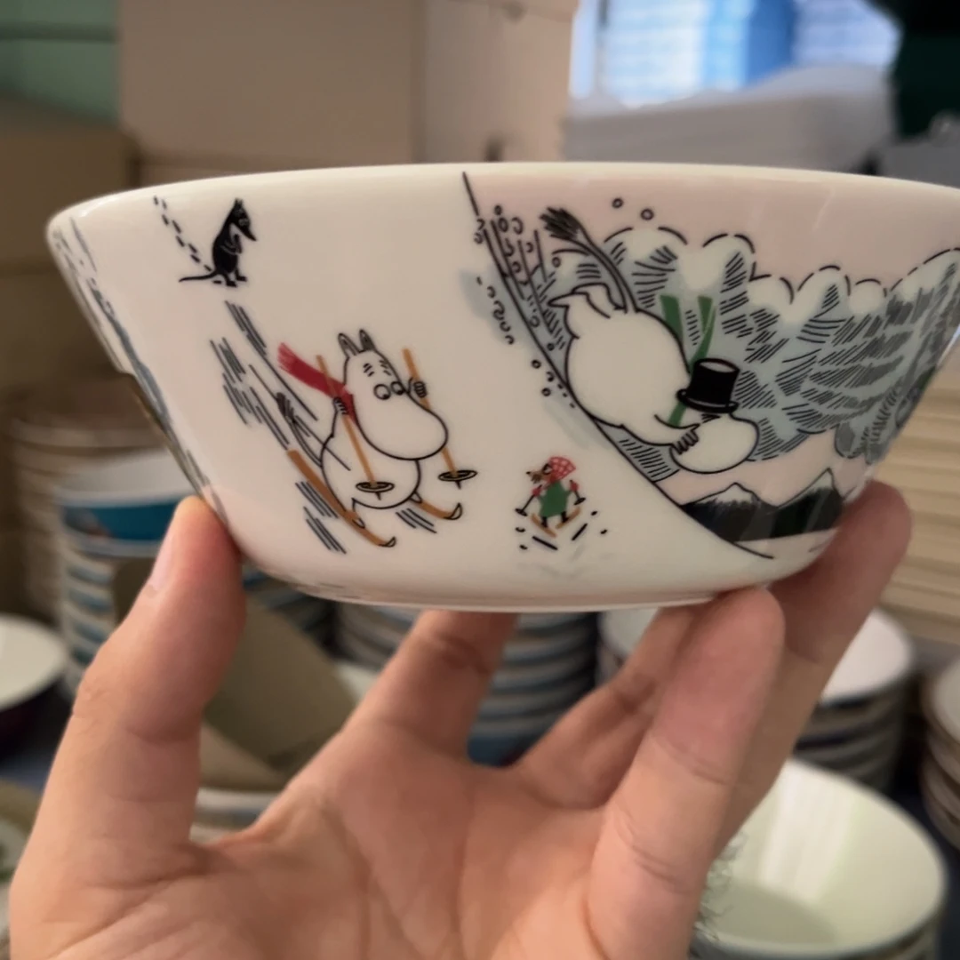 姆明2023年冬季限定碗15cm